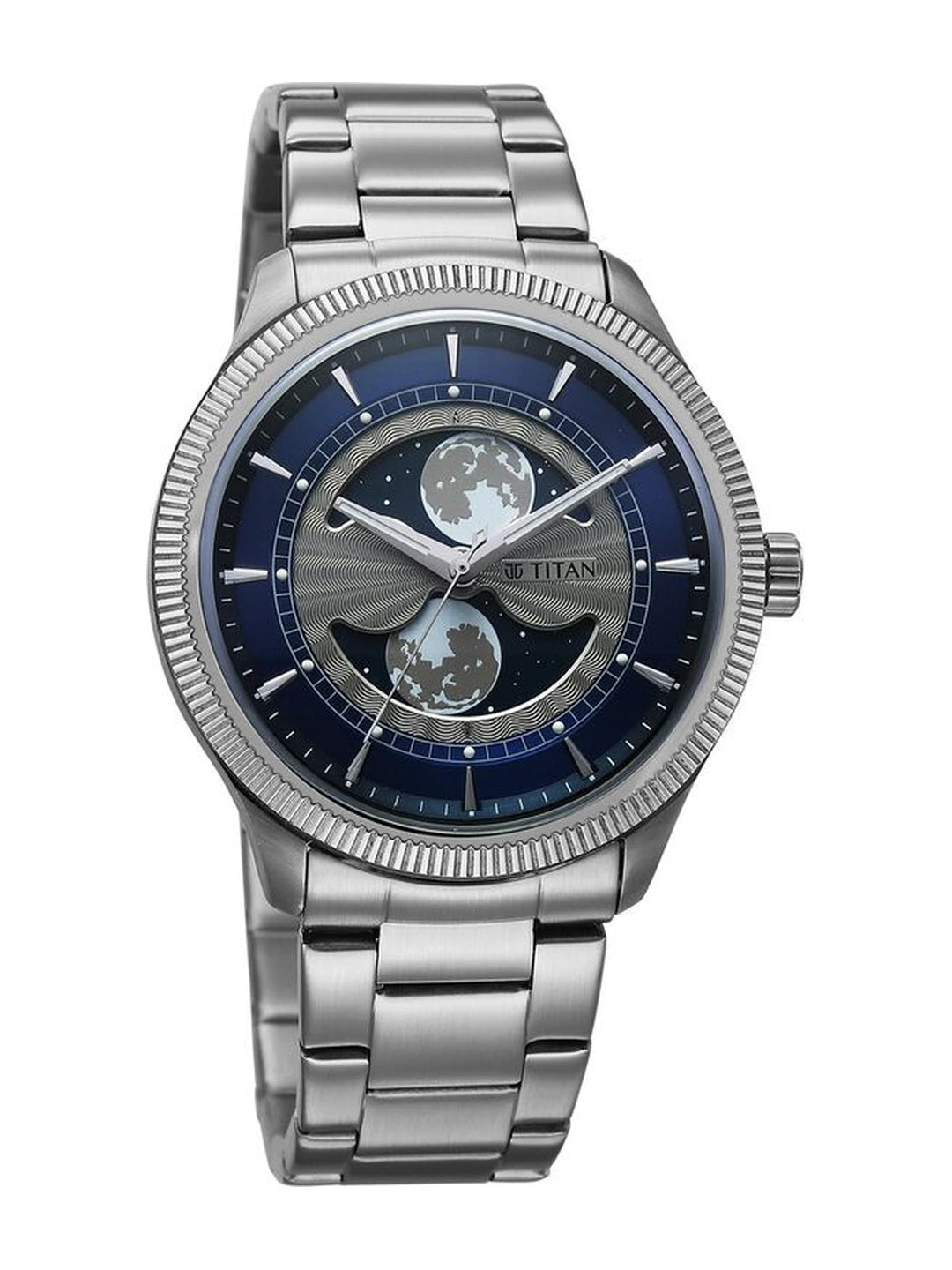 Titan Round Green Dial Analog Watch - 10029KM01