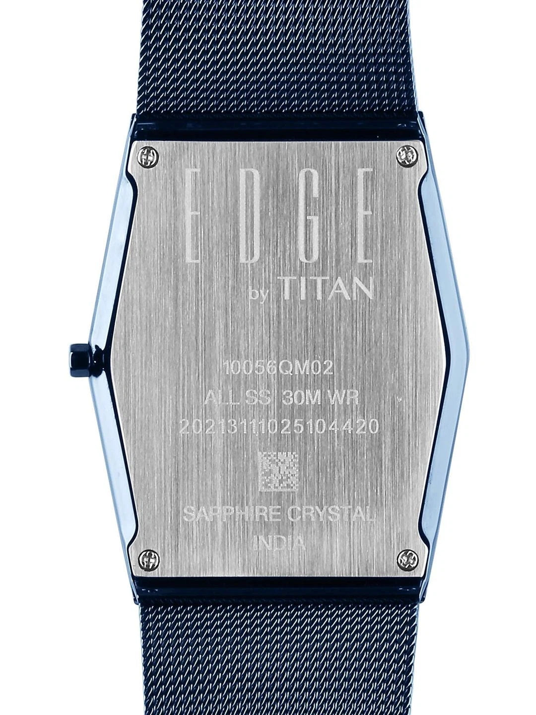 Titan Edge Whimsey Blue Quartz Analog Watch - 10056QM02