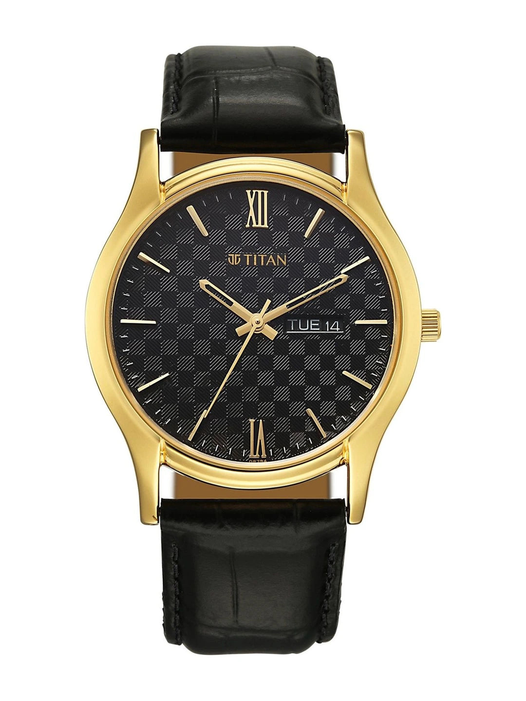 Titan Karishma Black Dial Quartz Analog Watch - 10059YL01