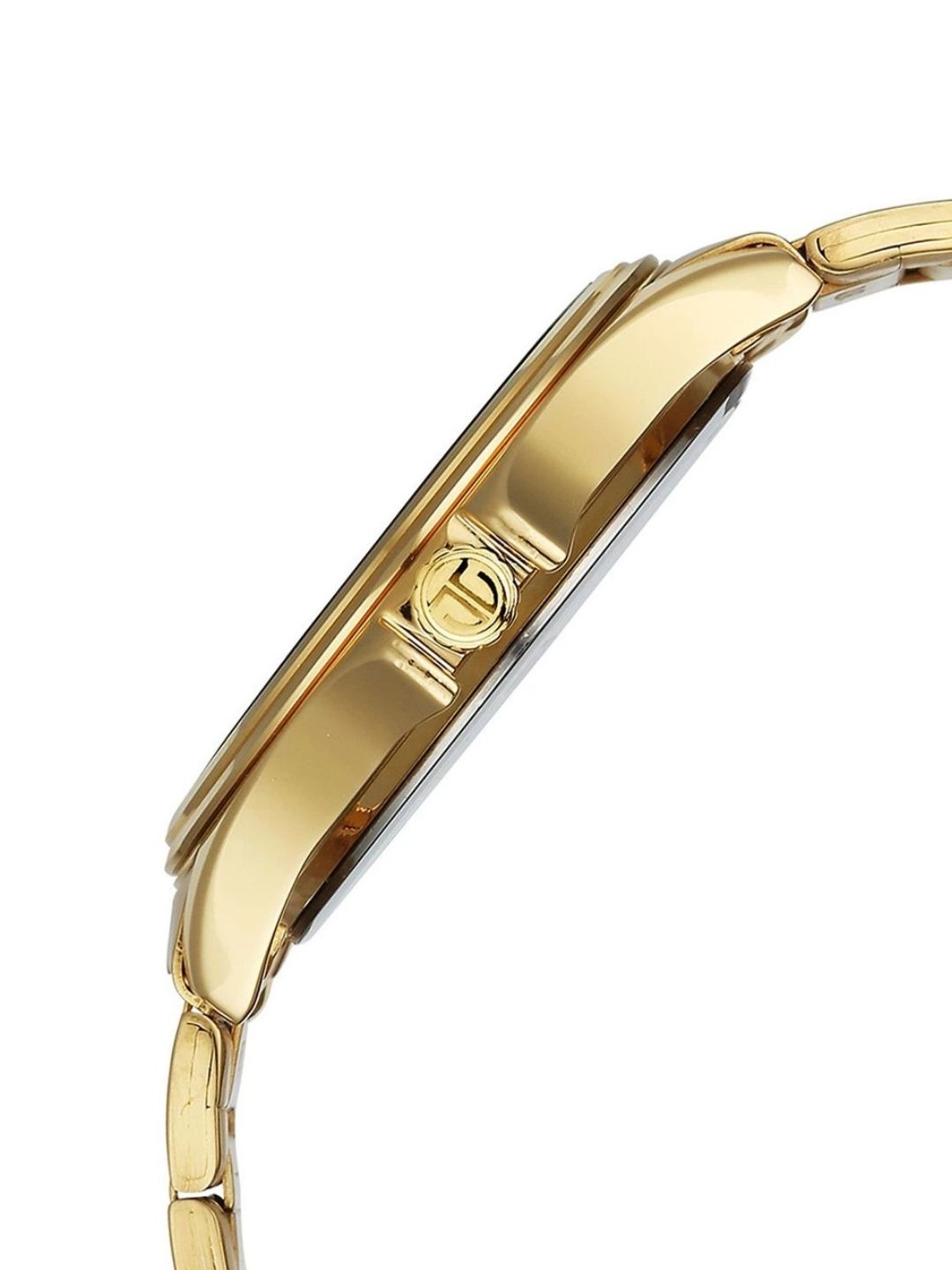 Titan Neo Arabic Quartz Brass Dial & Stainless Steel Strap Analogue Watch - 1870YM01