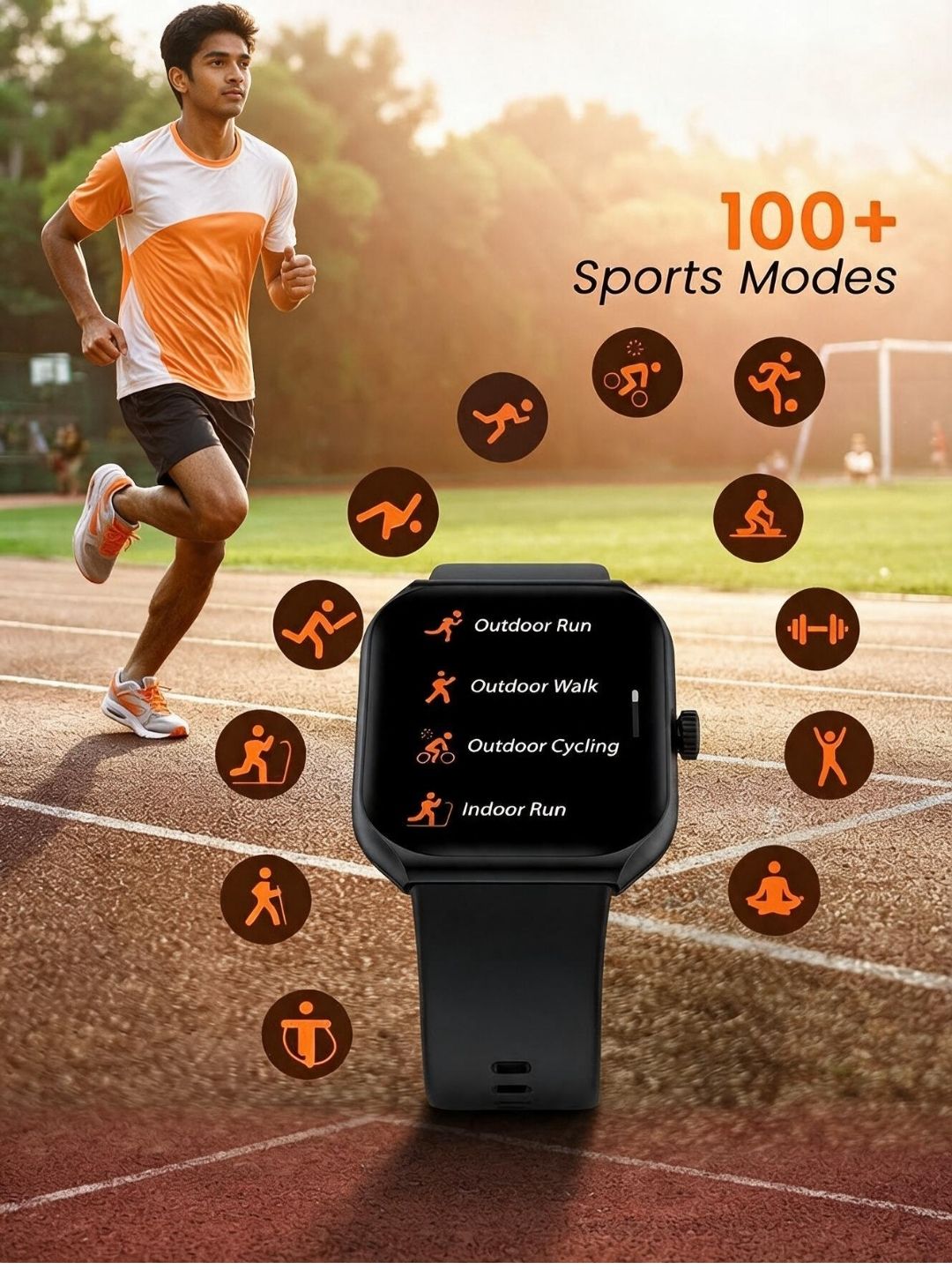 Titan Rectangle Digital Watch - 90188AP01A