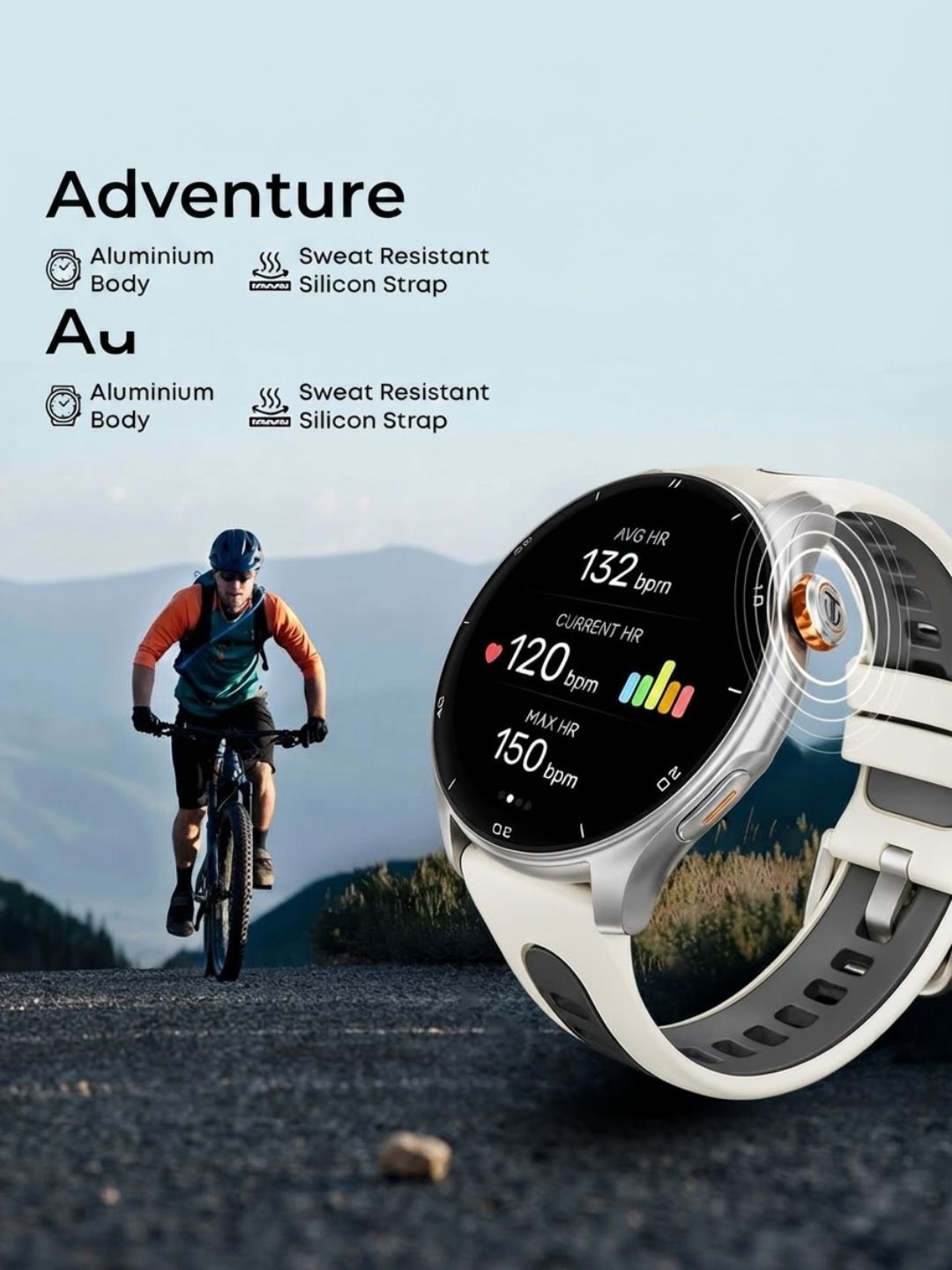 Titan Celestor Advanced GPS & Barometer 3.6 cm AMOLED Display With AOD, Piezoelectric Functional Crown Black Eclipse.