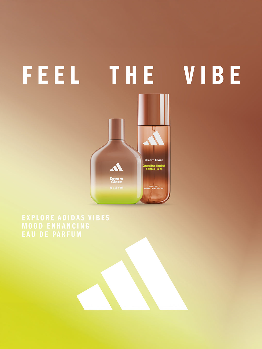 Adidas Vibes Dream Glaze Fragrance Hair & Body Mist 236ml
