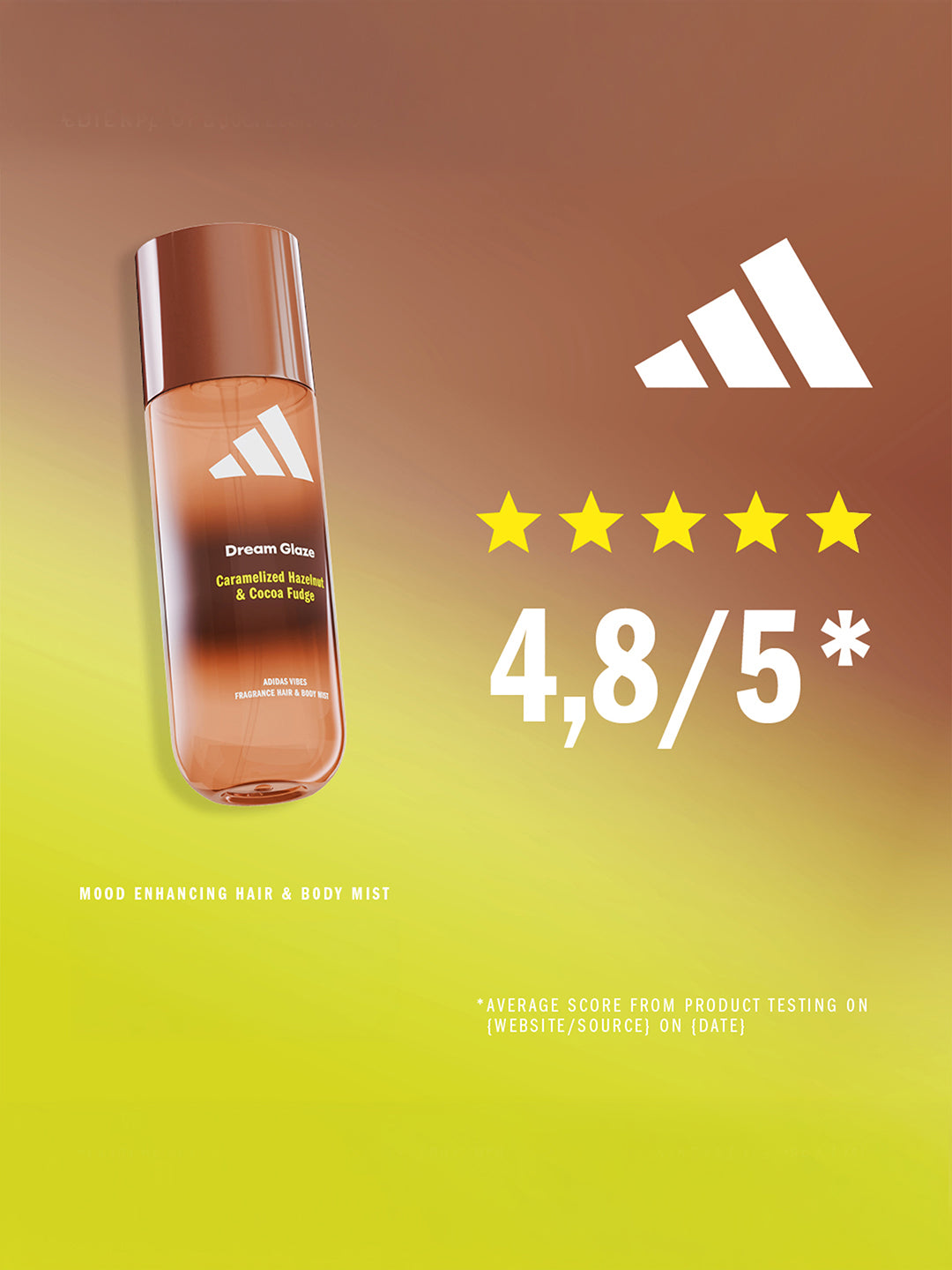 Adidas Vibes Dream Glaze Fragrance Hair & Body Mist 236ml