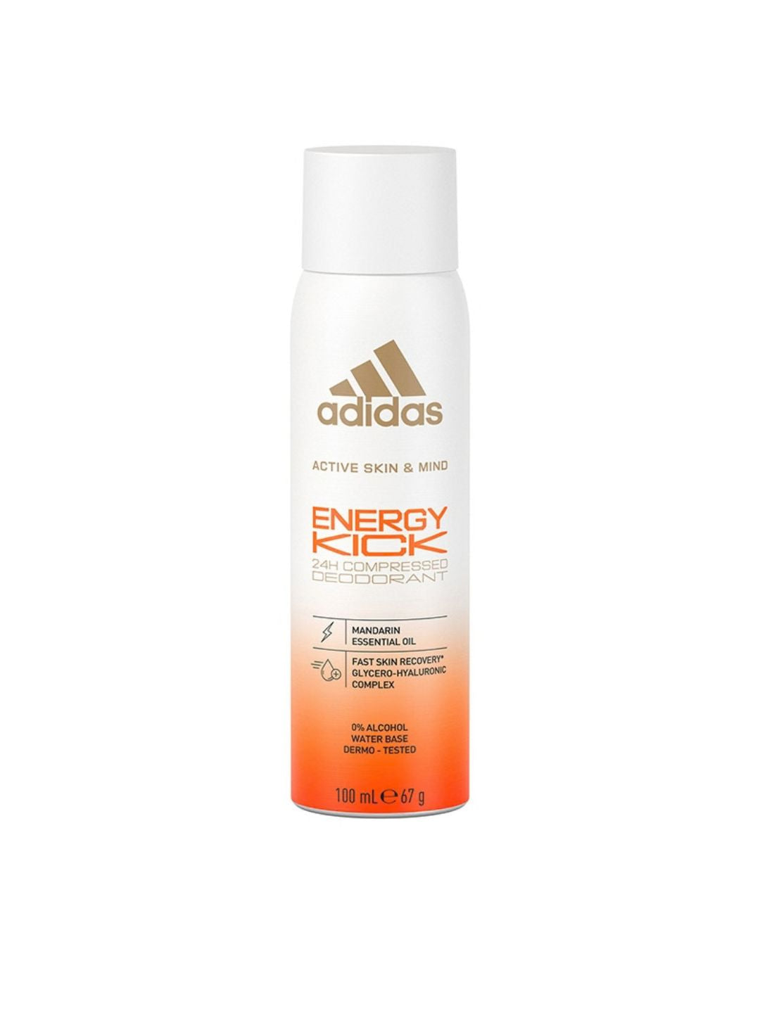 Adidas Energy Kick 24H Compressed Deodorant (100ml)