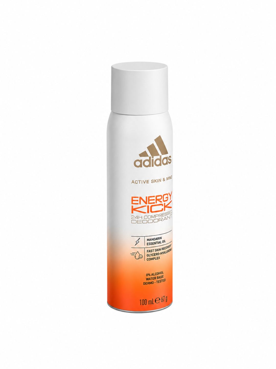Adidas Energy Kick 24H Compressed Deodorant (100ml)