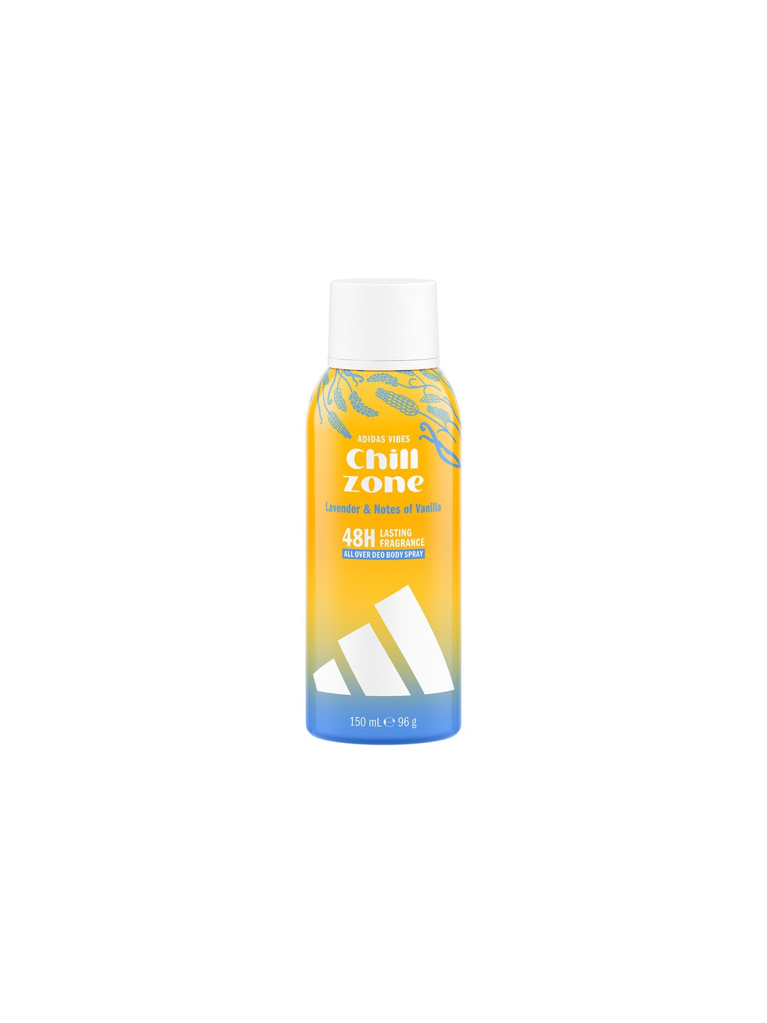 Adidas Vibes Chill Zone 48H All Over Deo Body Spray 96g
