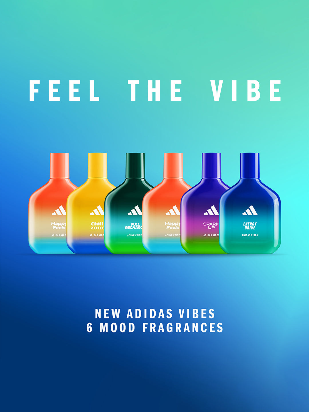 Adidas Vibes Energy Drive Eau de Parfum (50ml)