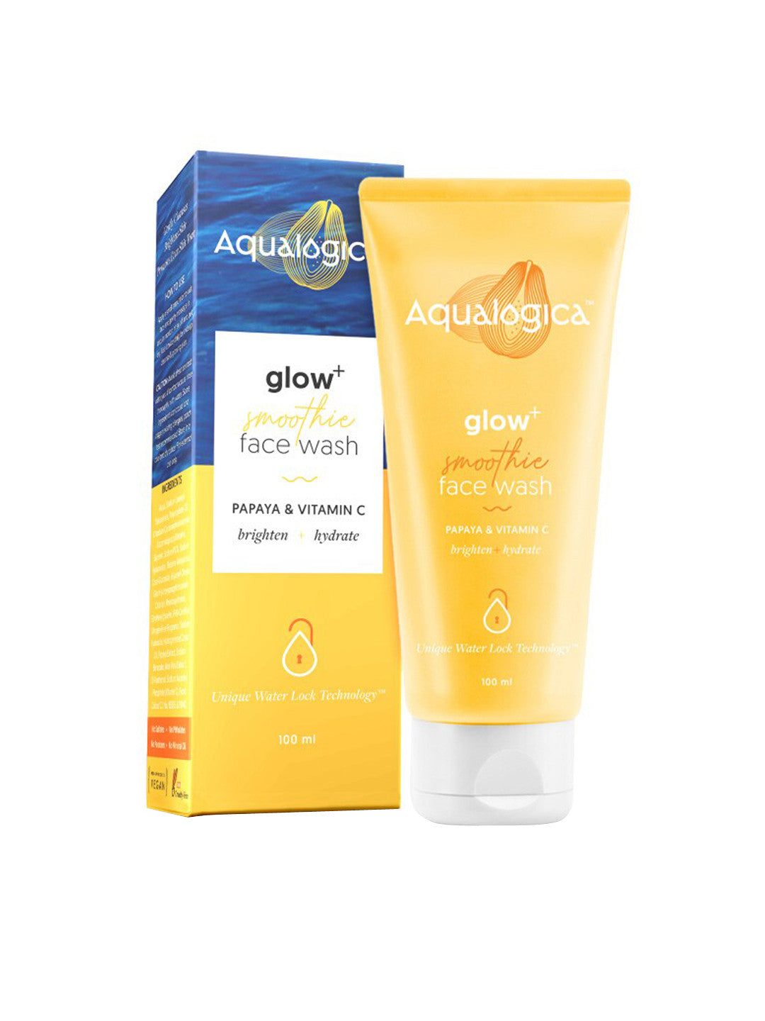 Aqualogica Glow+ Smoothie Face Wash (100 ml)