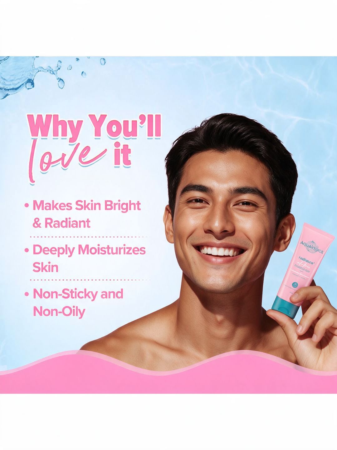 Aqualogica Radiance+ Oil Free Moisturizer (100 g)