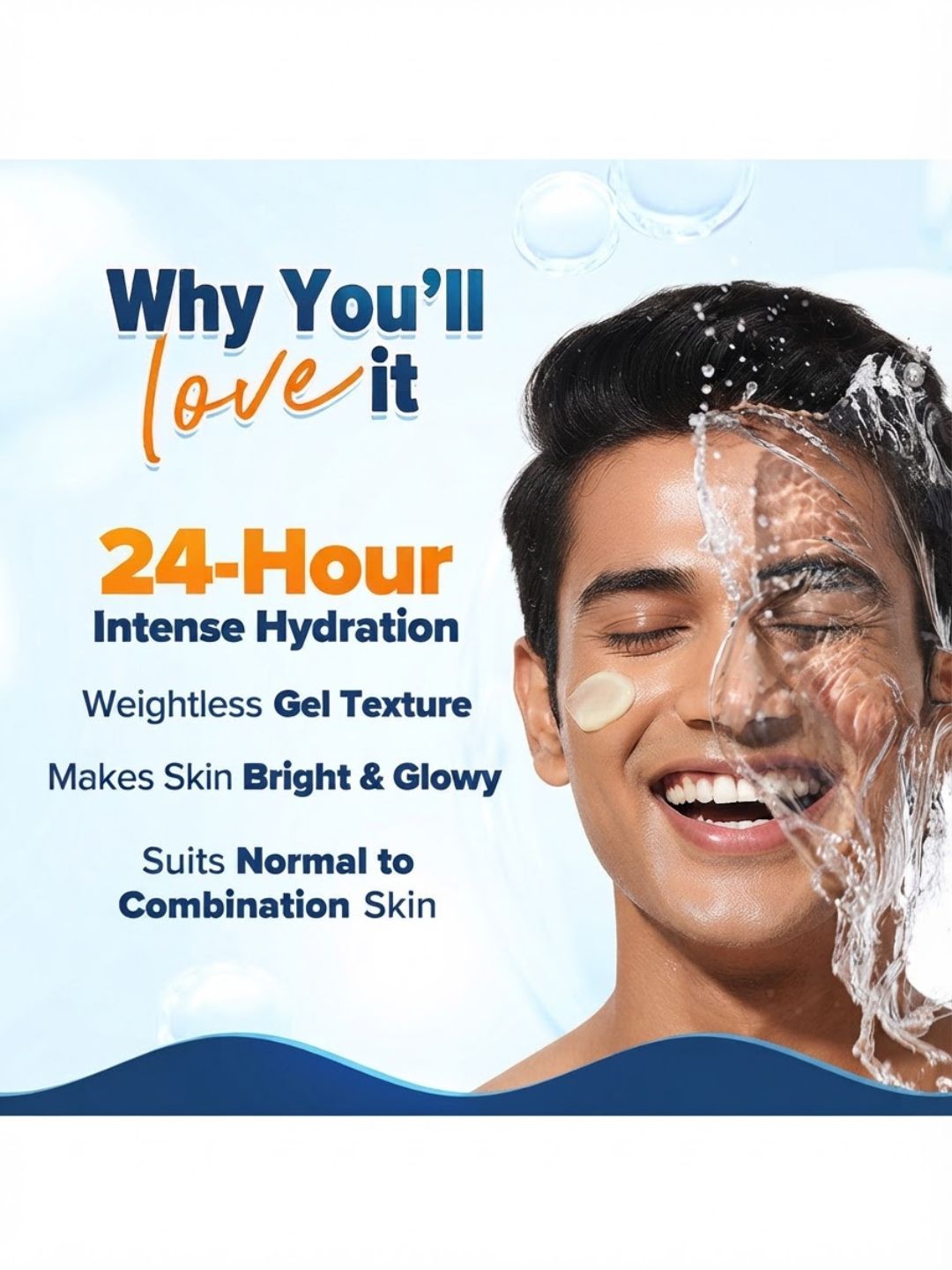 Aqualogica Glow+ Hydra Melt Gel Moisturizer (200 g)