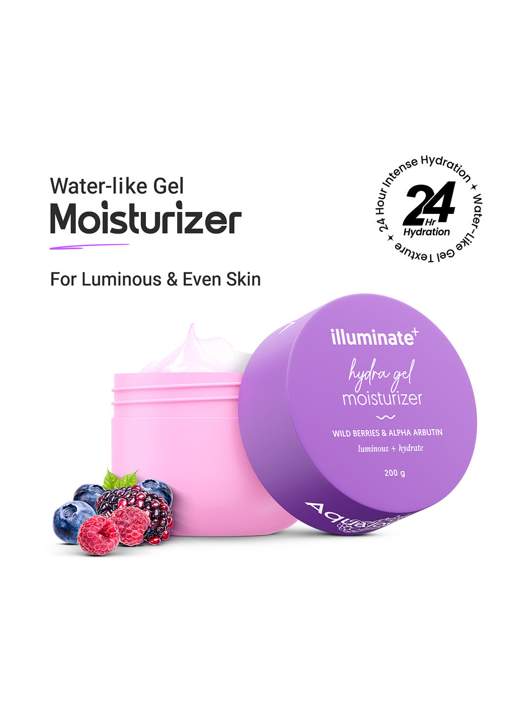 Aqualogica Illuminate+ Hydra Melt Gel Moisturizer (200 g)