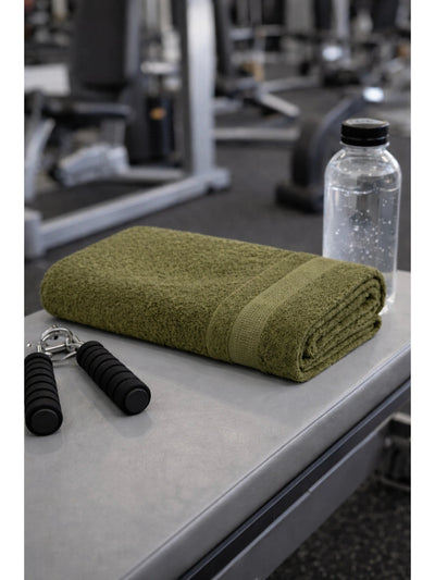 Bamboology Camouflage Green Ultra Soft Quick Dry Bath Towel