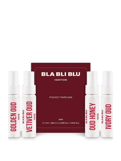 BLA BLI BLU Oud Pocket Perfume Gift Set (4 x 7ml)
