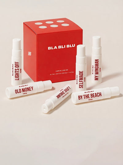 BLA BLI BLU Perfume Trial Pack (6 x 7ml )