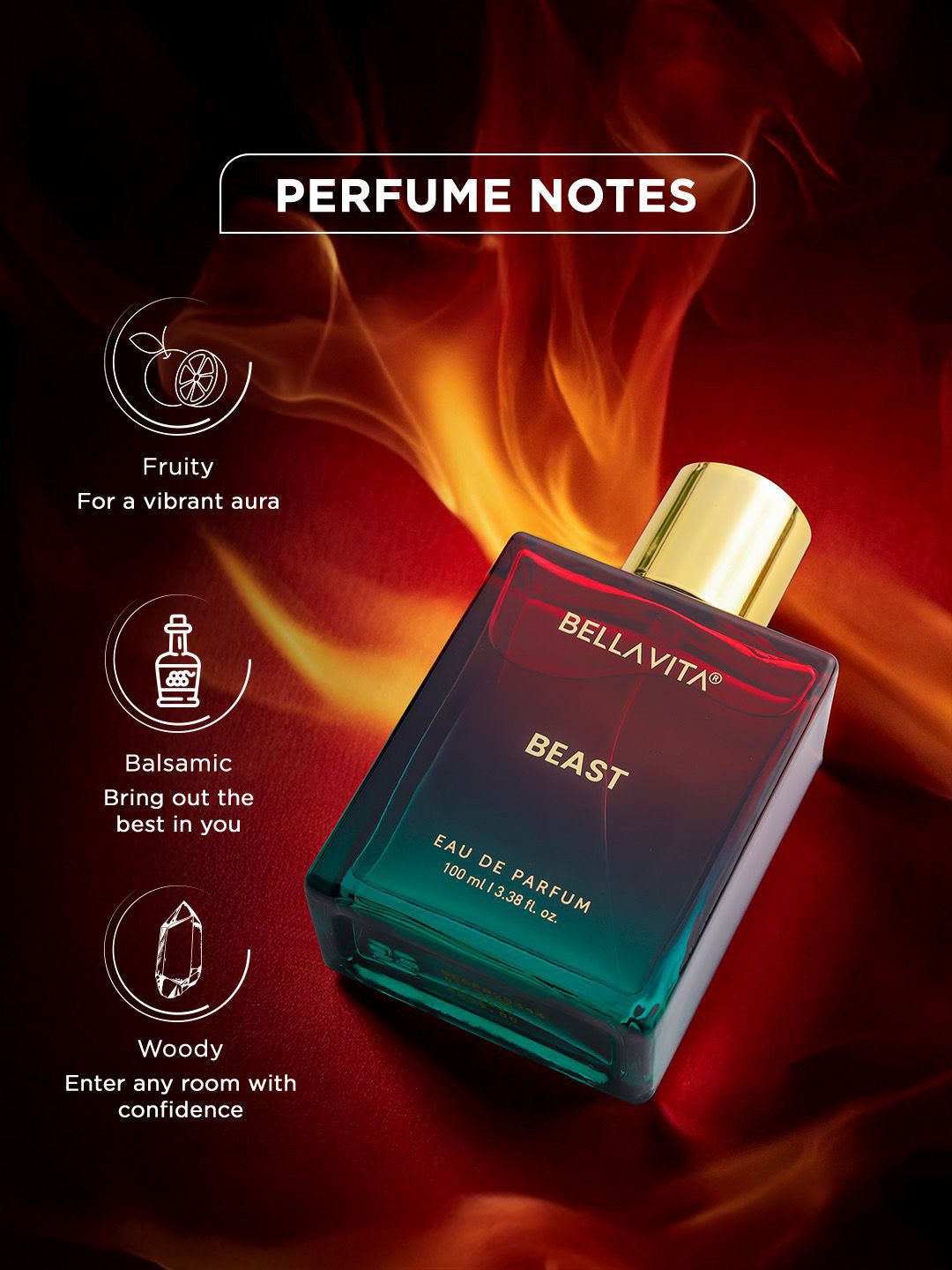 Bellavita Beast Long Lasting Perfume (100ml)