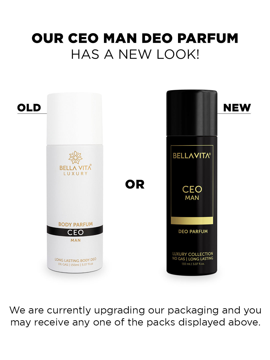 Bellavita Ceo Man Deo Parfum (150ml)