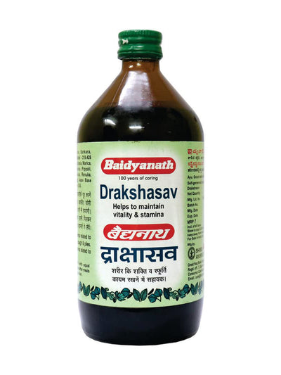 Baidyanath Drakshasava Liquid (450 ml)