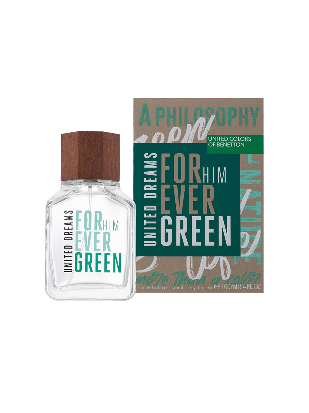 United Colors of Benetton United Dreams Forever Green For Him Eau de Toilette (100ml)