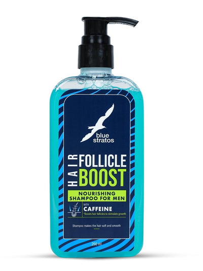 Blue Stratos Hair Follicle Boost Nourishing Shampoo for Men (250ml)