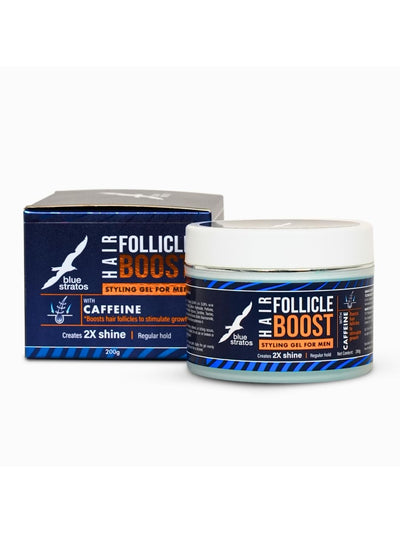 Blue Stratos Hair Follicle Boost Styling Gel for Men (200ml)