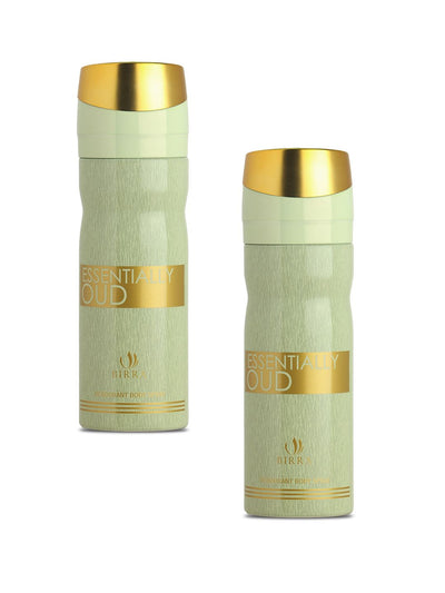 Birra Essentially Oud Deodorant Body Spray Combo (2 X 200ml)