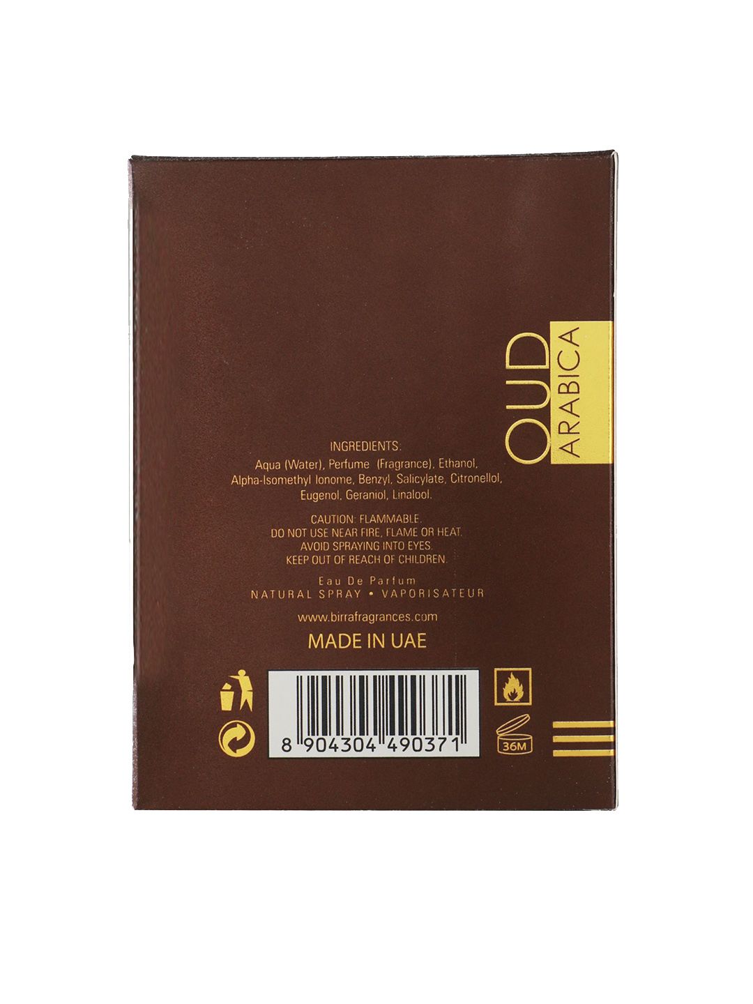 Birra Oud Arabica Eau De Parfum (50ml)