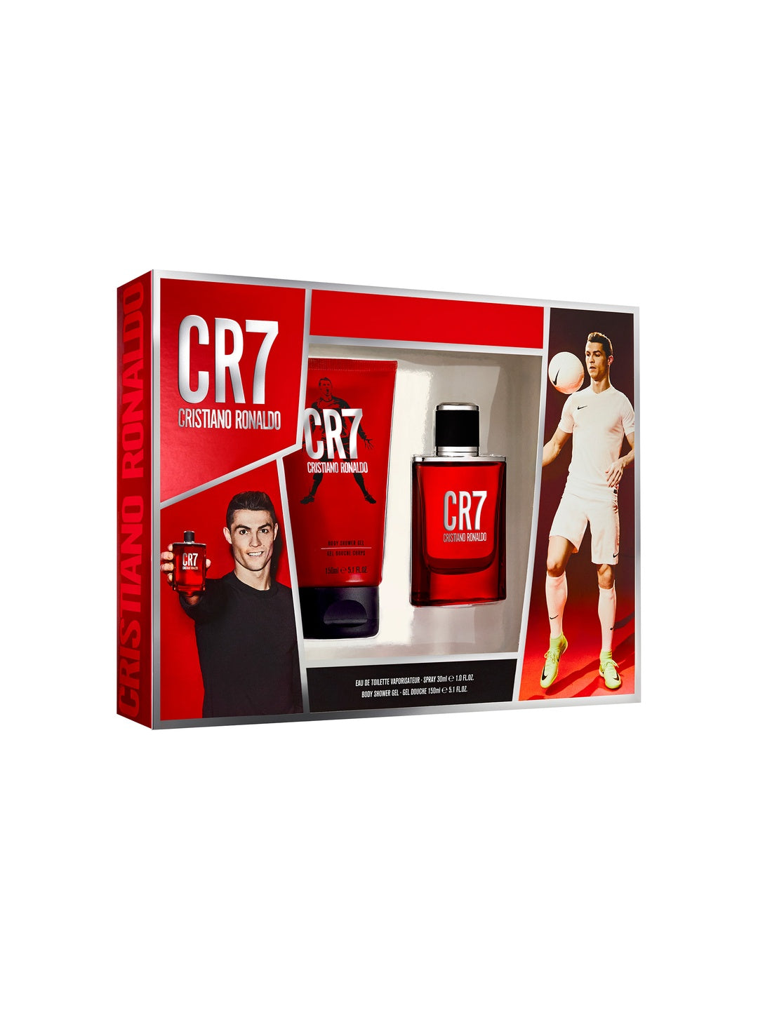Cristiano Ronaldo CR7 Red Gift Set (Eau de Toilette 30ml + Shower Gel 150ml)
