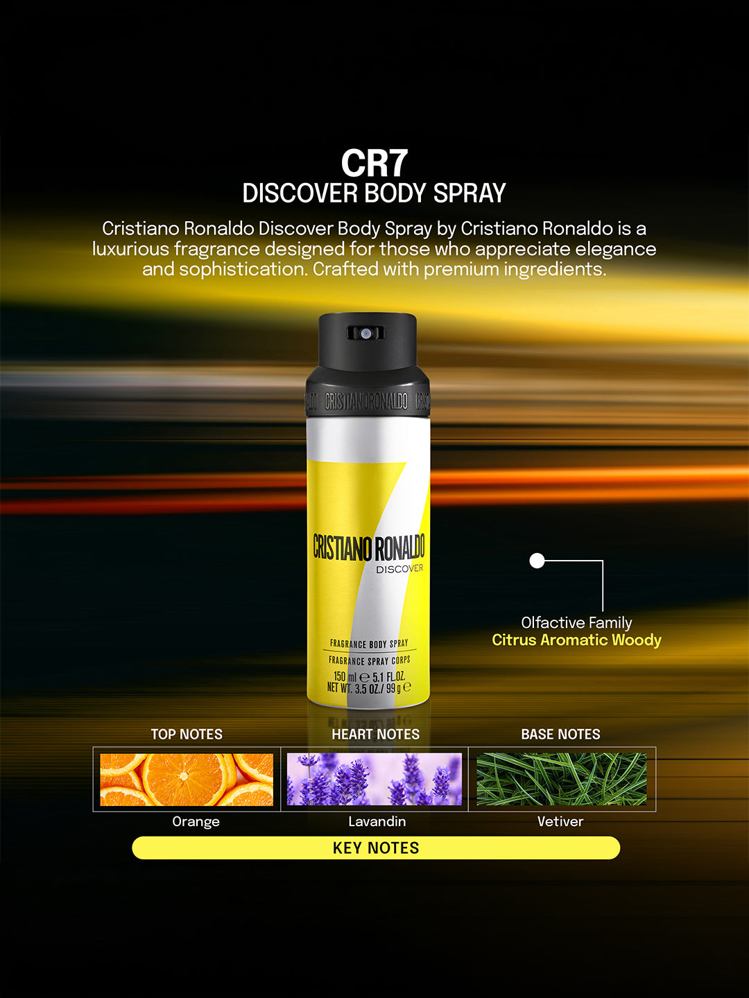 Cristiano Ronaldo Discover Body Spray 150ml