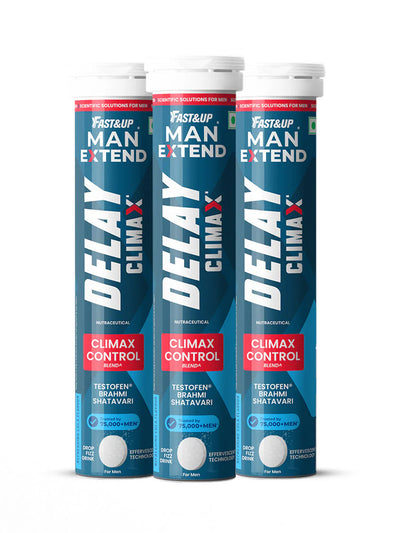 Fast&Up Man Extend Effervescent Tablets (60 Tablets, Pack of 3)