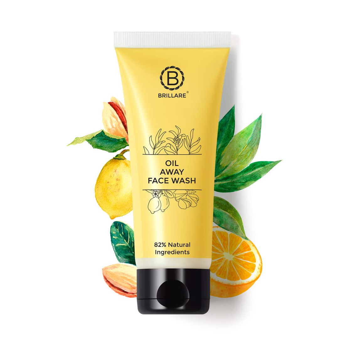 Brillare Oil Away Face Wash For Oily, Acne Prone Skin (100ml)