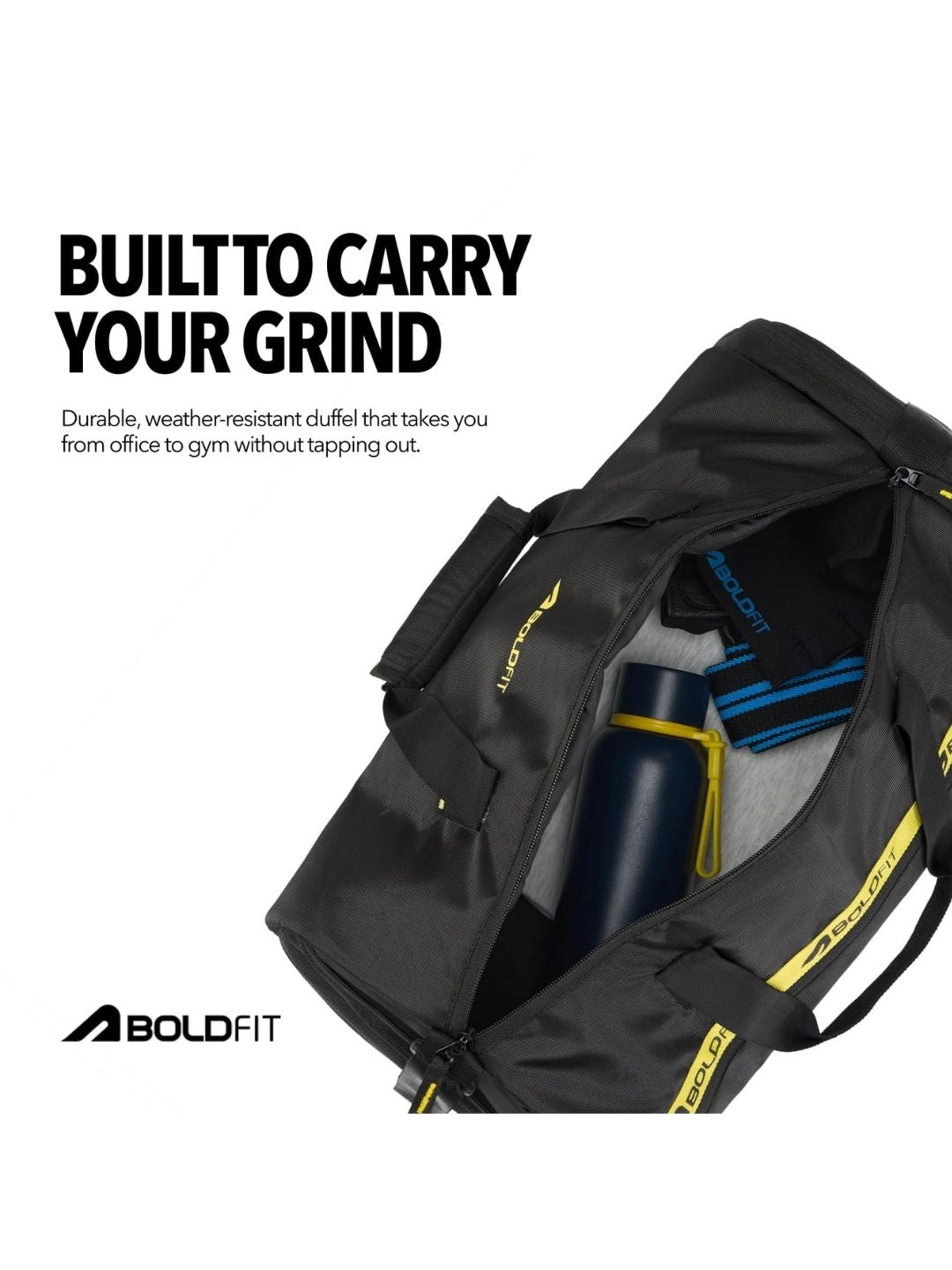 Boldfit Flex Pro Duffle Gym Bag