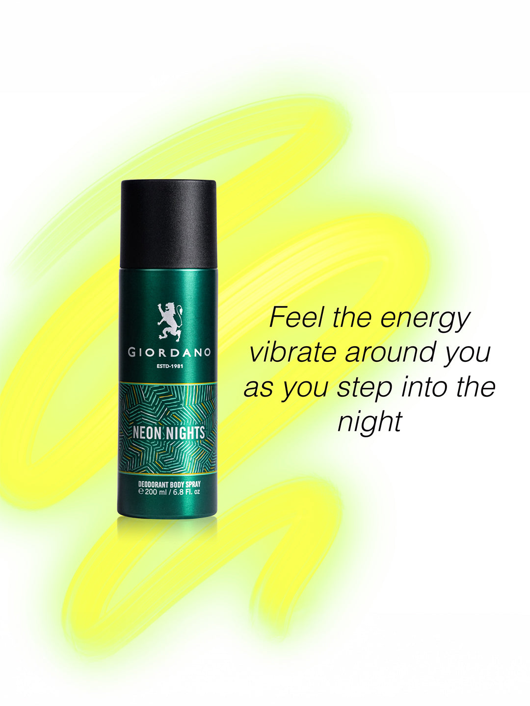 Giordano Neon Nights Deodorant Spray 200ml