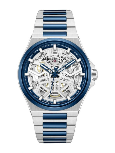 Kenneth Cole Round Silver Dial Analog Watch - KCWGY0065304MN