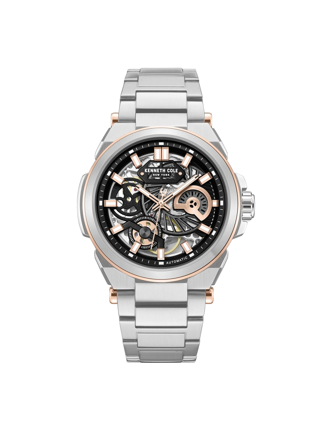 Kenneth Cole Round Black Dial Analog Watch - KCWGY0065605MN