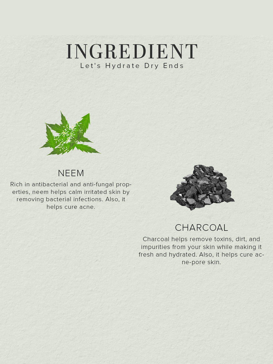 Khadi Natural Neem Charcoal Soap