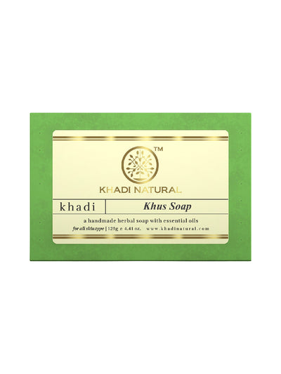 Khadi Natural Khus Soap (125g)