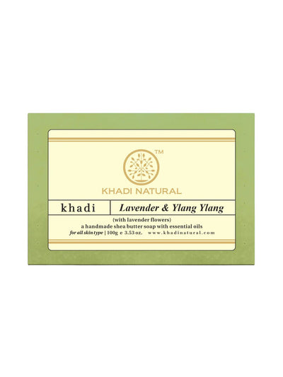 Khadi Natural Lavender & Ylang Ylang Soap (100g)