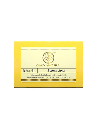 Khadi Natural Lemon Soap (125g)