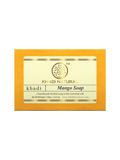 Khadi Natural Mango Soap (125g)