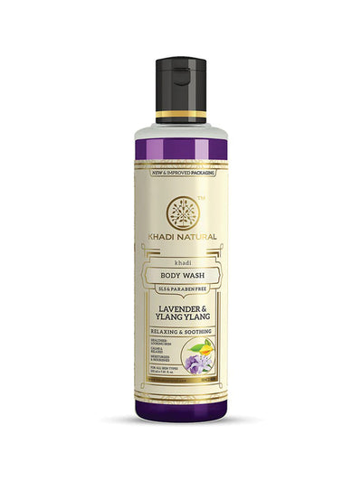 Khadi Natural Lavender & Ylang Ylang Body Wash (210ml)
