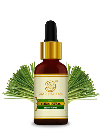 Khadi Natural Lemongrass Essential Oil (15ml)
