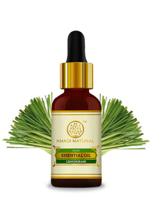 Khadi Natural Lemongrass Essential Oil (15ml)