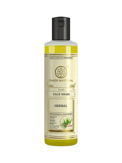 Khadi Natural Herbal Face Wash (210ml)