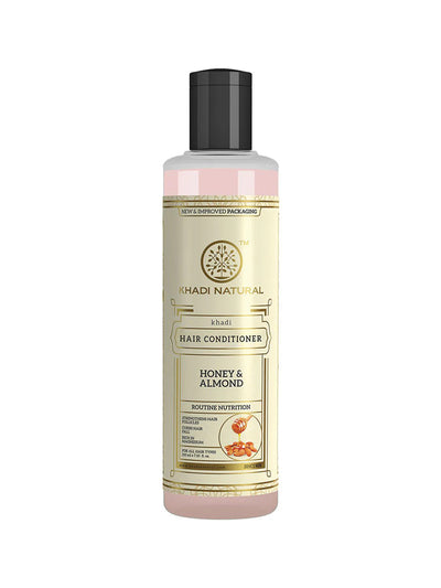 Khadi Natural Honey & Almond Hair Conditioner (210ml)