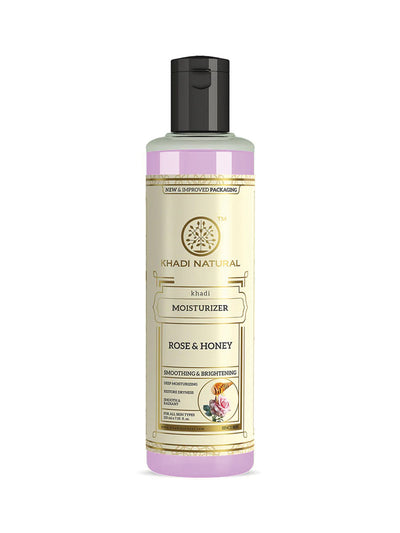 Khadi Natural Rose & Honey Moisturizer (210ml)