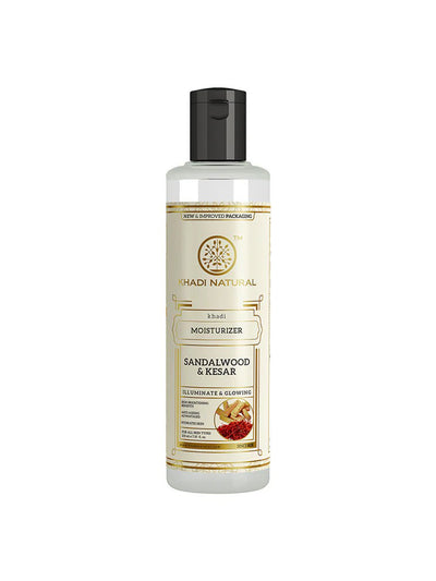 Khadi Natural Sandalwood & Kesar Moisturizer (210ml)