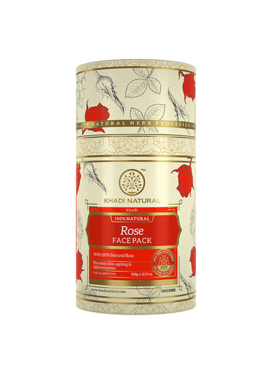Khadi Natural Rose Face Pack (100gm)