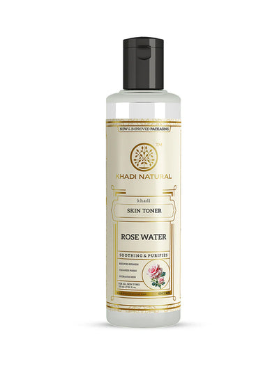 Khadi Natural Rose Water Skin Toner (210ml)