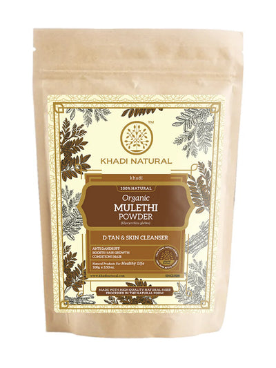Khadi Natural Organic Mulethi Powder (100g)